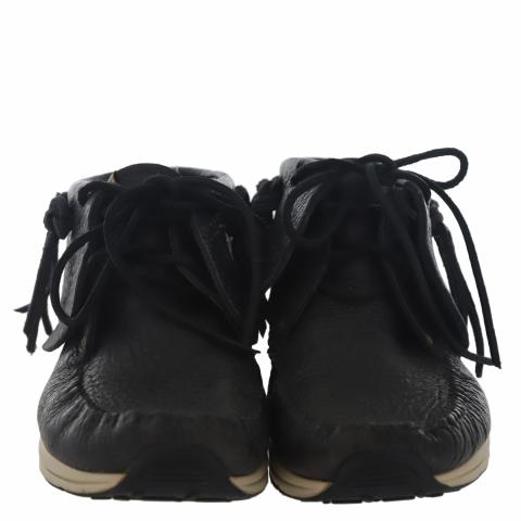 Sell Visvim Leather FBT Sneakers - Black | HuntStreet.com